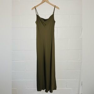 Banana Republic Cowlneck Slip Dress